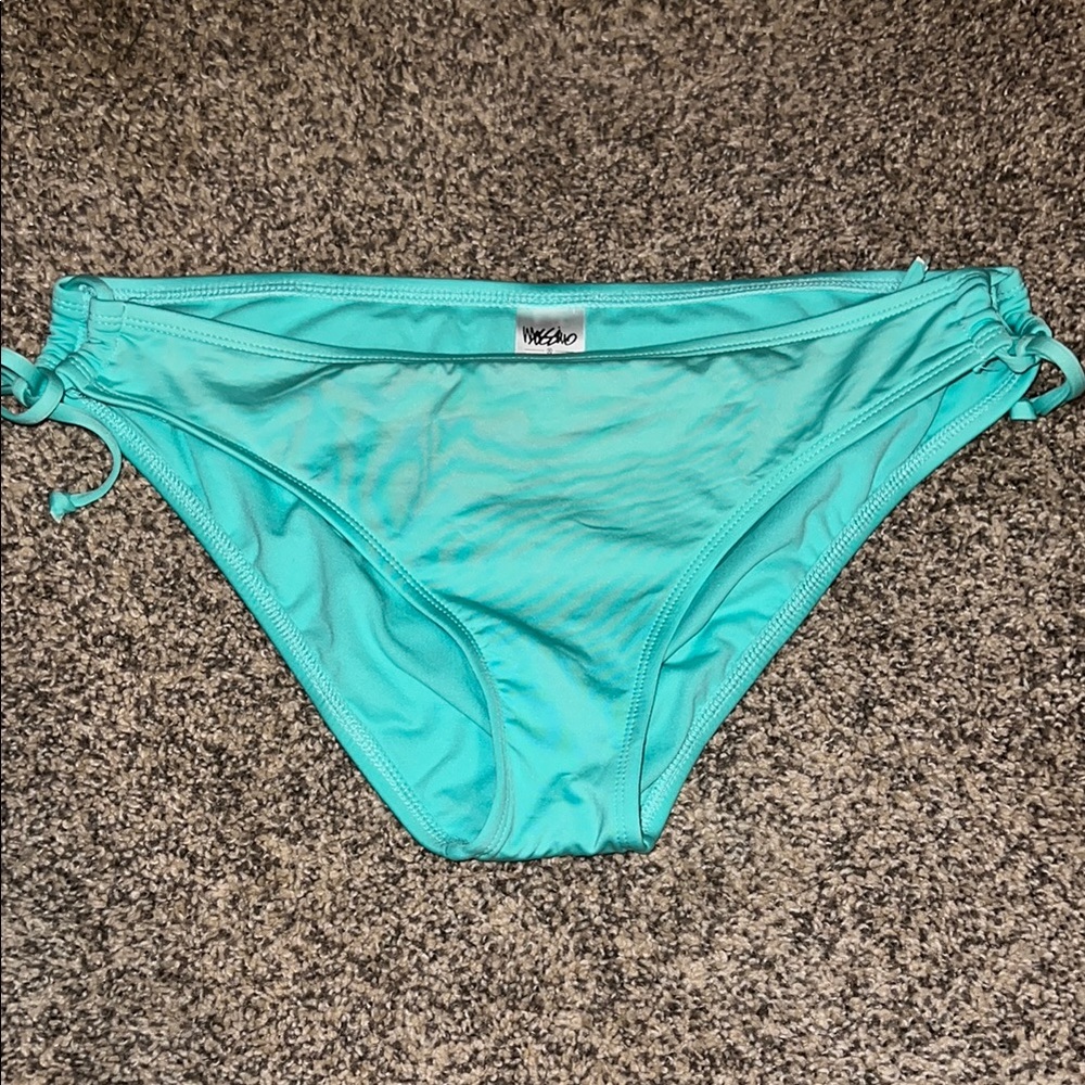 Missoni for Target Blue Bikini Bottom with Adjustable Side Ties